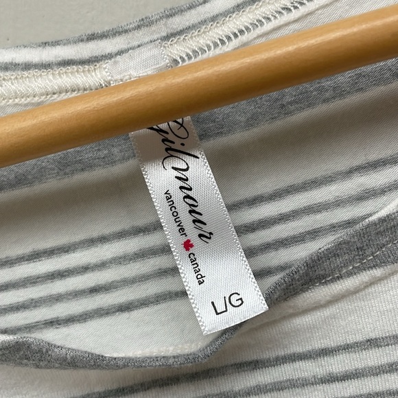 Bamboo Shell Striped Tank Top - Picture 3 of 7